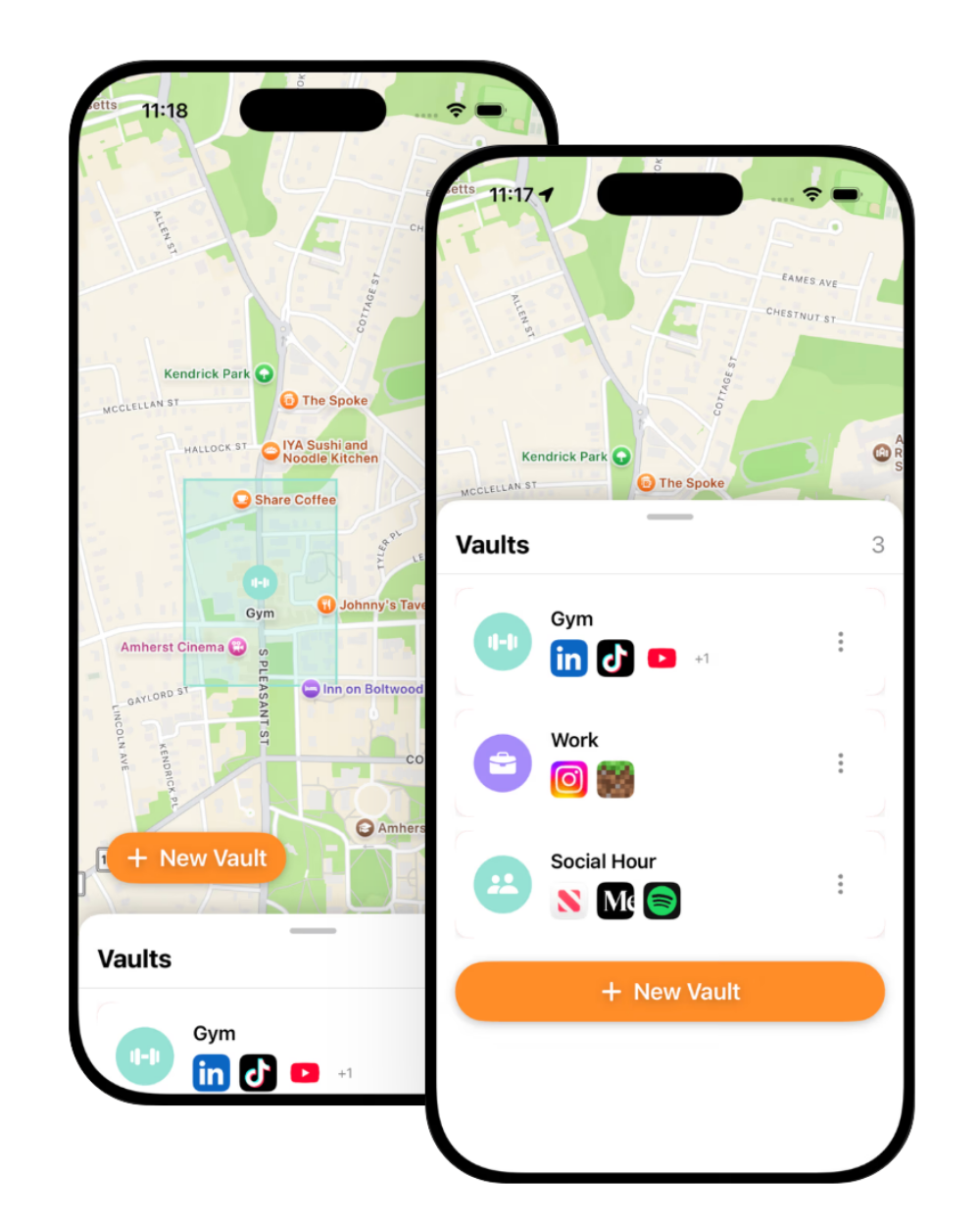 Vault App Screenshots
